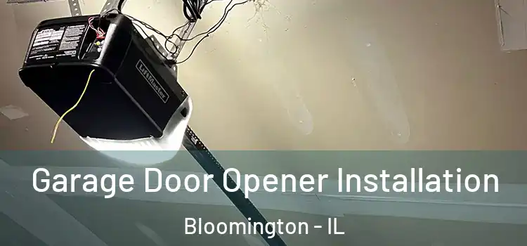 Garage Door Opener Installation Bloomington - IL